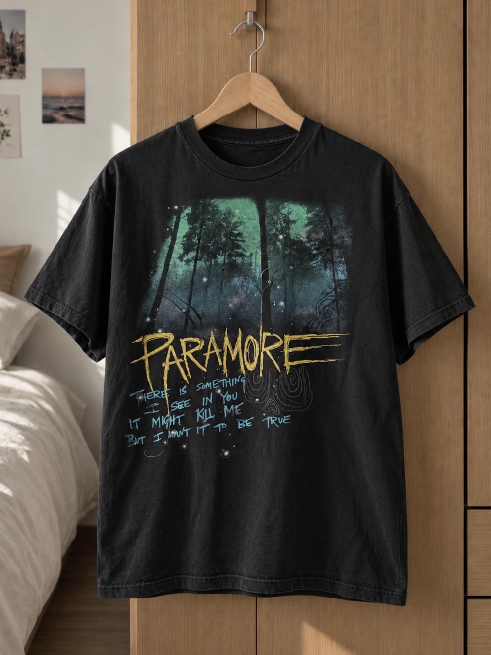Paramore Graphic T-Shirt, Decode Song Lyrics Tee - Unisex